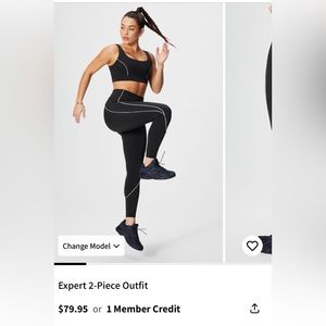 Fabletics 2 piece set (willing to separate)